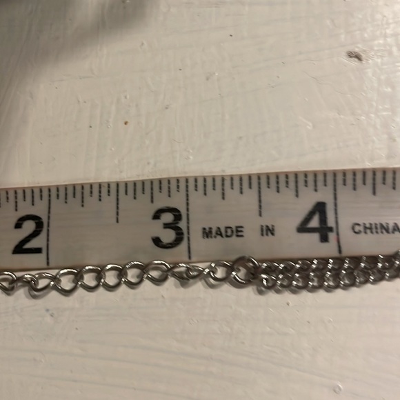 Vintage Forever 21 24” mixed metal silver tone tassel necklace w/3.5” extender - Picture 11 of 12